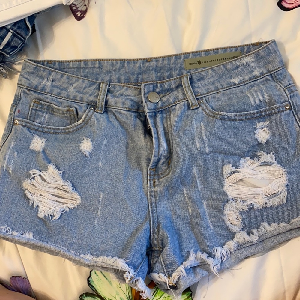 Twenty four seven denim jean shorts size 36 Europe